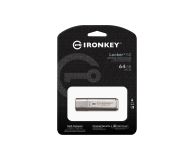 Kingston 64GB IronKey Locker+ 50 AES USB w/256bit Encryption - 1056876 - zdjęcie 2